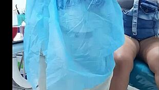 dentist visit ends with huge cock in my mouth