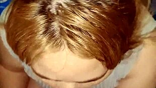 Amateur couple has intense blowjob and standing sex in the warehouse.