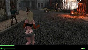 Fallout 4 Nuka Raider Fairytale 2 Slams with Doggystyle Action!