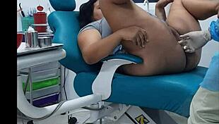 dentist visit ends with huge cock in my mouth