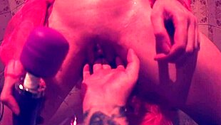 plug in the ass of the tattooed hottie bia roman cum on pussy outdoor