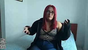 Bomboli Preview: Chubby Redhead Babysitter's First Homemade Scene