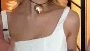 stripper dylan moore gives a private dance and pulls out my cock