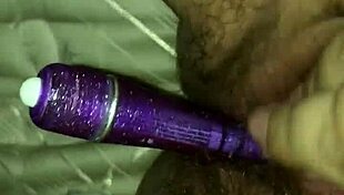 part one of this bbw babe fucking her hairy pussy with toys and a vibrator for masturbation