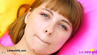 stunning girl shows sexy body