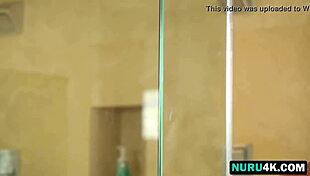 Cassidy Klein's Erotic Nuru Massage Turns into Hardcore Sucking and Fucking Action