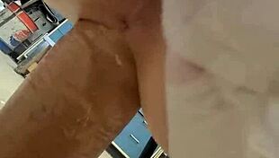 sexy girl rides big dildo, send love for more