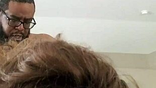 lil whore watching herself getting pounded by daddys fat black cock