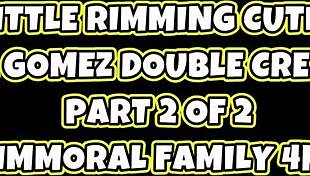 Dan and dean fuck innocent serina in step father-son creampie!