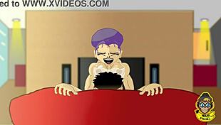 sofa sex trailer with ass riding and cum