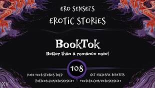 This booktok erotic audio has a woman masturbating to orgasm in a sexy story.