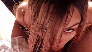 enjoying a delicious blowjob on a sunny afternoon