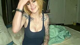 Foxy Milf Strips And Masturbates On Camera For First Time