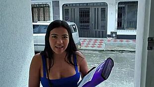 Government worker receives my cum during dancing casting workout