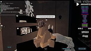 Slut Rides And Bangs In Roblox Condo Gangbang
