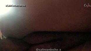 First time anal with best friend in latina creampie session