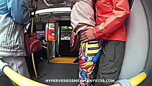 Subway Encounter with Leggings
