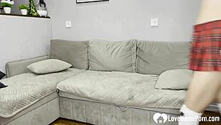 She follows me from lobby to room for a hard pounding