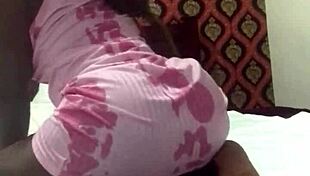 Crazy bitch twerks on landlord's bed whiles he's on vacation