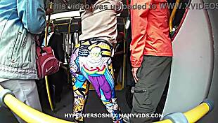 Subway Encounter with Leggings