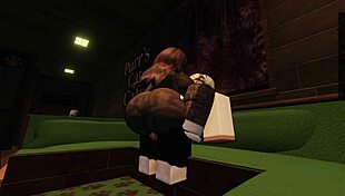 woman in the cafe had ripped leggings so we had sex with big cock monster cock