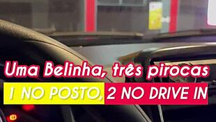 i saw the beautiful babe take three cumshots in her mouth at the orgy, it was so hot!