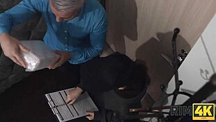 rim4k delivers amazing rimming action by a lustful delivery babe