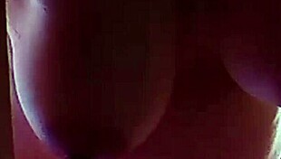 with her ass open and pregnant, she gets anal worship