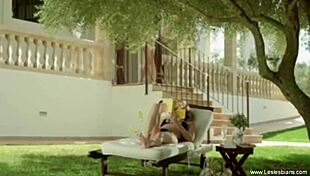 lysette kisses and licks friend sarah, making experience