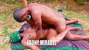 hey, this african pornstar getting fucked by the roadside is like a real fairytale come true!