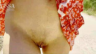 Walk And Sex Outdoors Fucking Interrupted By Unexpected Best Blowjob And Cum In Ass