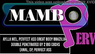 Aylla Mel Takes Double Anal Penetration!