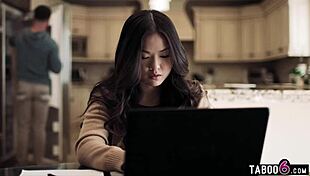 Did Asian Teen Lulu Chu Hear Milf Vic Fuck Her Roommate Seth Gamble Hardcore?