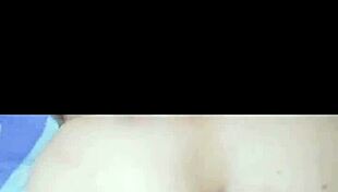 Young man fucks brunette latina milf in missionary and doggystyle at home visit