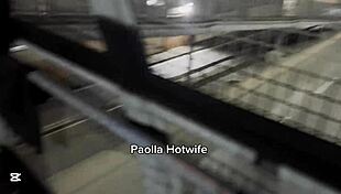 Paolla hotwife fucks nonstop on BR 153 street