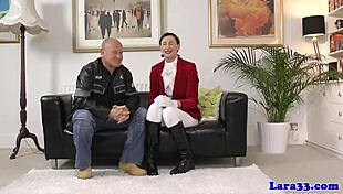 Want to see this English MILF get doggystyled and throated?