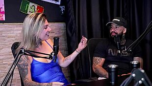 married couple invites teen for outdoor threesome in lingerie