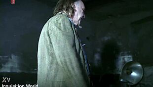 Interrogation Slapping Cute Natural Dreadgirl in Bondage