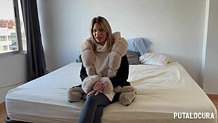 German tourist Leidy de León swallows Torbe’s load in wild Putalocura pillada