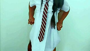 Afterschool Couple Fucks Hard with Tight Pussy and Wet Socks