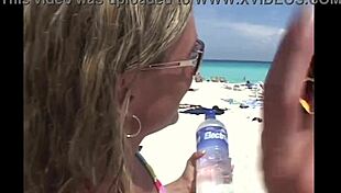 College Babes and Boys Enjoy Beaches with Wild Blowjobs