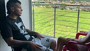 watching the passage, my stepsister gets horny to take my big cock - full story