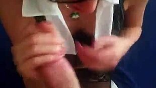 intense emotions build during passionate blowjob leading to facial cumshot