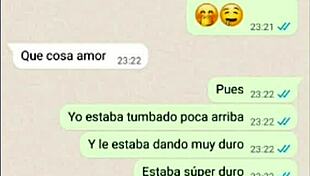 mi novia disfruta la leche con gusto