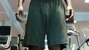 Beautiful teacher performs pole dance in the dorm