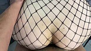 i gave what she wanted in the sheer and red outfit