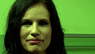 Dominated girl creampied hard during intense bondage sex