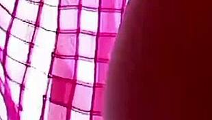 with her ass open and pregnant, she gets anal worship