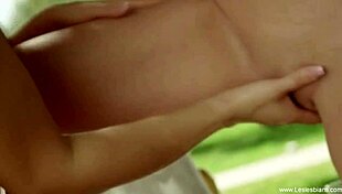 lysette kisses and licks friend sarah, making experience