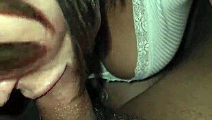 my stepmom wakes me with a blowjob and i cum in her mouth 😈